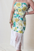 Vestido crochet con estampados y flecos - comprar en línea