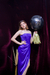 Vestido corset satinado
