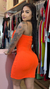 VESTIDO LAÇO LARANJA - comprar online