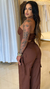 CONJUNTO KLYVIA MARROM na internet