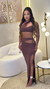 CONJUNTO NAYRAH MARROM - anna closett