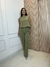 CALÇA SKINNY ALFAIATARIA VERDE MILITAR - comprar online