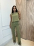 CALÇA SKINNY ALFAIATARIA VERDE MILITAR - Clooz