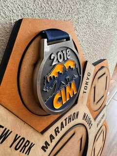 MEDALLERO HEXAGONAL WORLD MARATHON MAJORS
