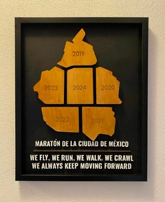MEDALLERO SERIAL MARATONES CDMX en internet