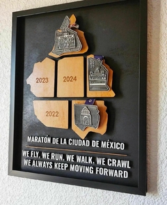 MEDALLERO SERIAL MARATONES CDMX - cardiamo