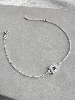Pulseira Quadrado Zircônia