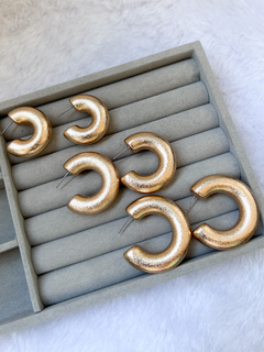 Argola Tubular Escovada - loja online