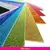 Goma eva x10 unidades GLITTER - Luly papelitos