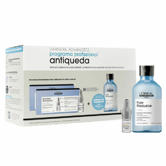 Kit L'Oréal Professionnel Pure Resource: Ampola Aminexil Advanced 20 x 6 ml + Shampoo 300 ml