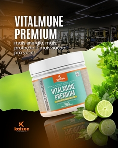 VITALMUNE PREMIUM | VITAMINA C, PRÓPOLIS, ZINCO, GENGIBRE E CÚRCUMA EM PÓ | 150G