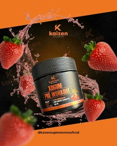 XOGUM PRE WORKOUT COM BETA ARGININA E TAURINA SABOR MORANGO | 300G - comprar online