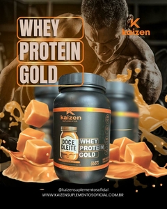 TOP WHEY GOLD CONCENTRADO | SABOR DOCE DE LEITE | 900G |