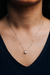 Colar Ponto Luz Zircônia 18k