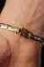 Pulseira em Ouro Amarelo 18k Malha com Placa Central - loja online