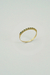 Meia Aliança em Ouro Amarelo 18k e Esmeraldas 0,04ct - comprar online