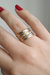 Anel em Ouro Amarelo 18k 7 Elos na internet
