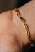 Pulseira Elos Masculinos em Ouro Amarelo 18K - Bateia Joias