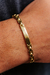 Pulseira em Ouro 18k Placas e Elos na internet