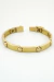 Pulseira em Ouro Amarelo 18K Placas Articuladas - comprar online
