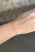 Pulseira em Ouro Branco 18k Veneziana na internet