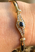 Bracelete em Ouro Amarelo 18k Safira 0,25ct e Brilhantes 0,30ct na internet
