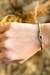 Bracelete em Ouro Amarelo 18k Safira 0,25ct e Brilhantes 0,30ct - Bateia Joias