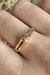 Anel em Ouro Amarelo 18k Solitário Brilhante 0,03ct na internet
