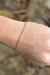 Pulseira em Ouro Amarelo 18k Elo Cadeado 22cm - comprar online