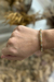 Bracelete em Ouro Amarelo18k e Detalhes Ouro Branco com Diamantes 0,15ct - Bateia Joias
