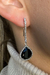 Brinco Vivara em Ouro Branco 18k Duo Onix 8ct e Brilhantes 0,32ct - comprar online