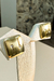 Brinco em Ouro Amarelo 18k Quadrado Brilhantes 0,04ct - comprar online