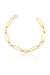 Pulseira em Ouro Amarelo 18k Elos Ovais - comprar online