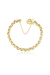 Pulseira em Ouro 18k Elo Português com Fecho Coração - comprar online