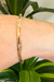 Pulseira em Ouro Amarelo 18k Bracelete Tubo Redondo na internet