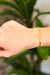 Pulseira em Ouro Amarelo 18k Bracelete Tubo Redondo - Bateia Joias