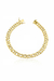Pulseira em Ouro 18k Groumet Dupla - comprar online