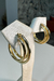Brinco em Ouro Amarelo 18k Argola Tripla - comprar online