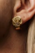 Brinco Flor Diamante 18k - loja online