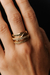 Anel diamantes 18k - comprar online
