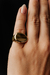 Anel Oval com Diamante 18k - comprar online