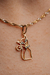 Colar Pingente Gata com Diamante 18k - comprar online
