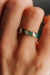 Anel 18k Madreperola e Jade 18k