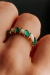 Anel 18k Madreperola e Jade 18k na internet