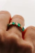 Anel 18k Madreperola e Jade 18k - Bateia Joias