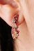 Brinco Pedras Naturais 18k