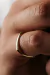 Anel com diamante 18k