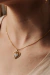 Pingente coração 18k