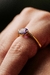 Anel Ametista com brilhantes 18k - comprar online