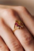 Anel Rubi com Brilhante 18k - comprar online